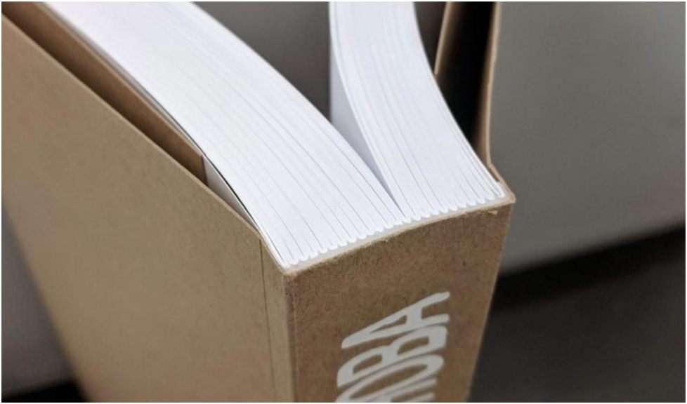 мягкий переплет с шитьем