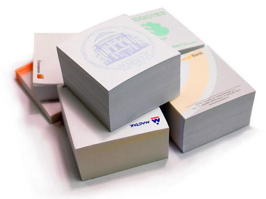 Блоки для записей на заказ "Кубарики" 