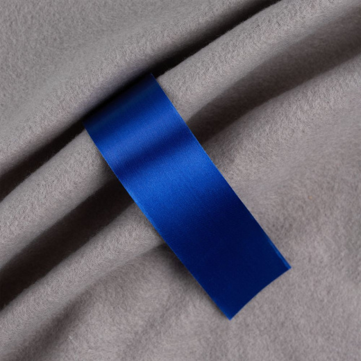 Лента сатиновая Satin 35 XXL, синяя, 220 см